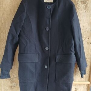 Stella McCartney Dark Blue Pea Coat